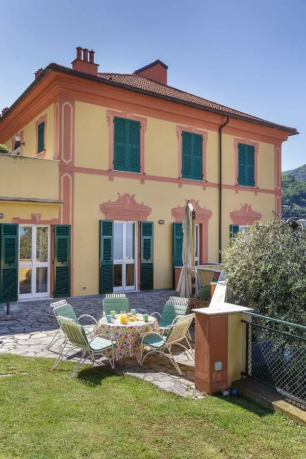 Villa Aurora Relax Con Vista Mare E Piscina Camogli