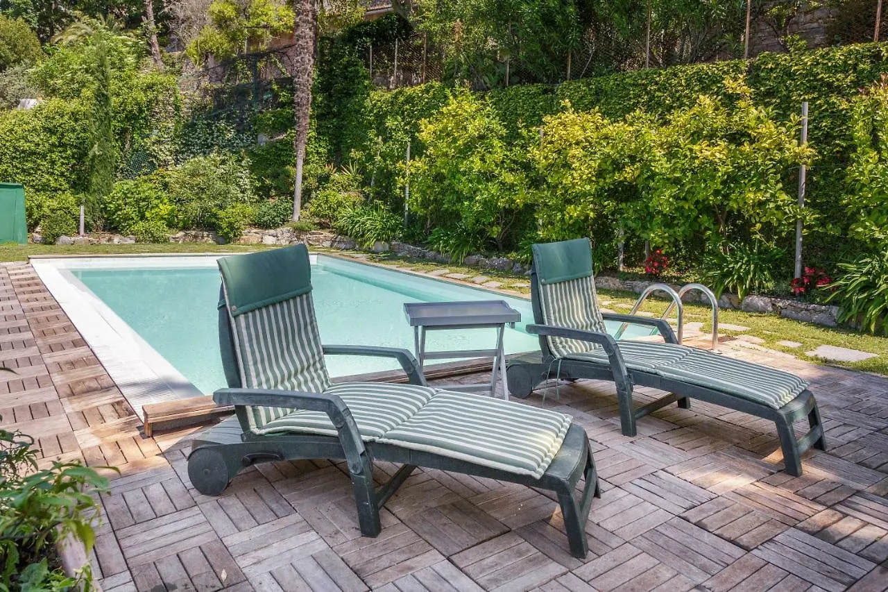 Villa Aurora Relax Con Vista Mare E Piscina Camogli